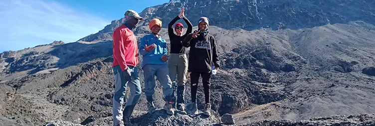Barranco Camp - Karanga - Barafu Camp